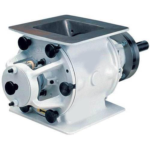Rotary Airlock Valve - Metal Alloy, Variable Size, Paint Coated Finish | Airtight Seal, Durable Design, Easy Install, Precise Control