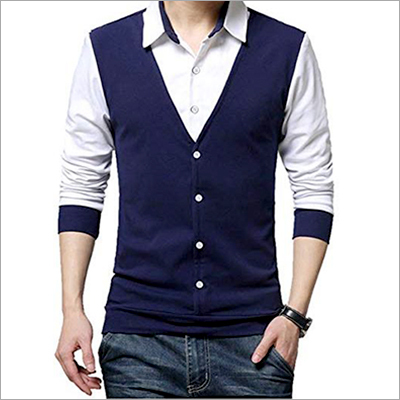 पुरुषों की स्टाइलिश फुल स्लीव टी-शर्ट आयु समूह: सभी