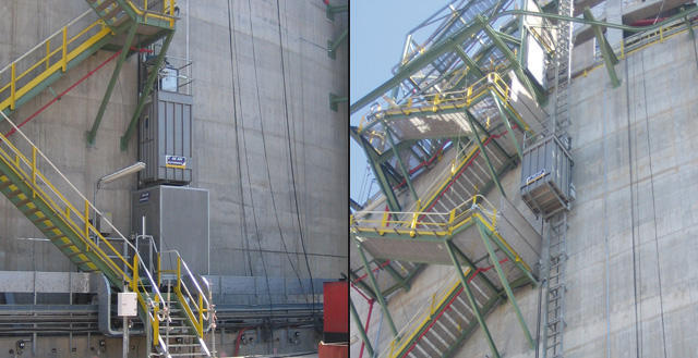 Rack And Pinion Geda Industrial Elevators - 3200 Kg Capacity, 50 Ft Lift Height, Blue, 60 Mm/m Lift Speed, 220-380 Volt Electric Power