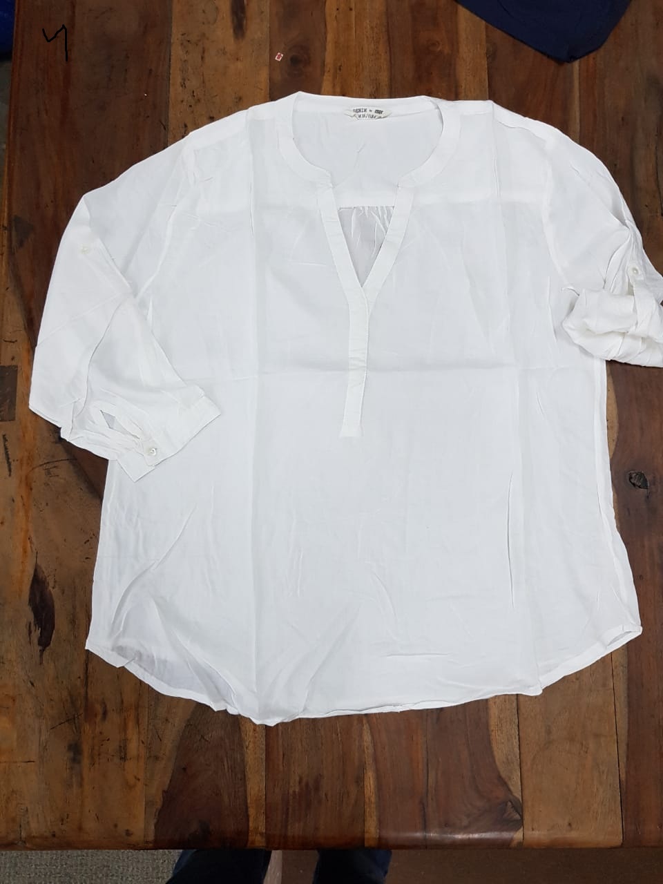 Top - Cotton, Sizes: S, M, L, Xl, Color: Blue | Comfortable Cotton, Stylish Design, Embroidered Detail, Polybag Packaging