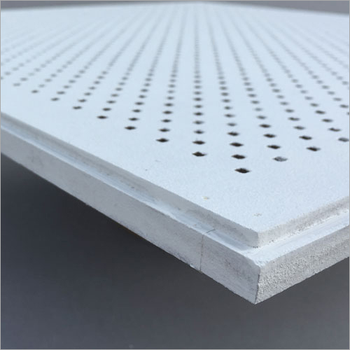 ECHONA-M - MDF Board & Glass Fibre Composite Panel | 595 x 595 x 18 mm, NRC 0.75-0.80, Fire Retardant, Ideal for Acoustic Absorption in Large Spaces