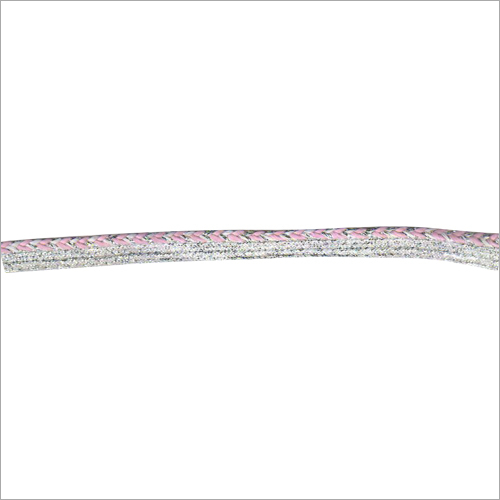 Multi Color Braided Trims - Polyester, Customized Length & Width, Multicolor | Exquisite Braided Design, Eye-catching Patterns, Fade-resistant