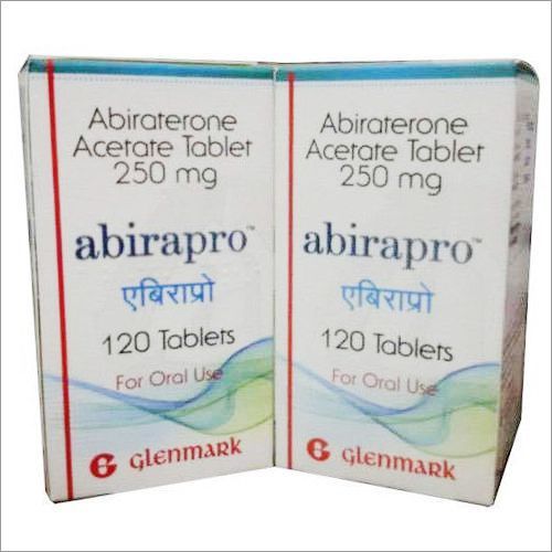 Abiraterone Acetate Tablets - 250 mg Strength | Oral Administration, 120 Tablets Per Pack, White Color, Manufactured by Glenmark