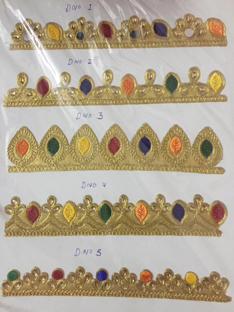 Velvet Lace Decoration Material: Stones