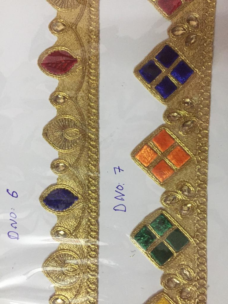 Velvet Lace Decoration Material: Stones