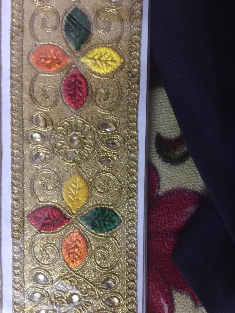 Velvet Lace Decoration Material: Stones