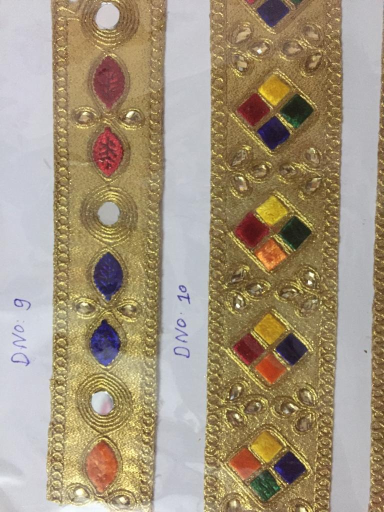 Velvet Lace Decoration Material: Stones