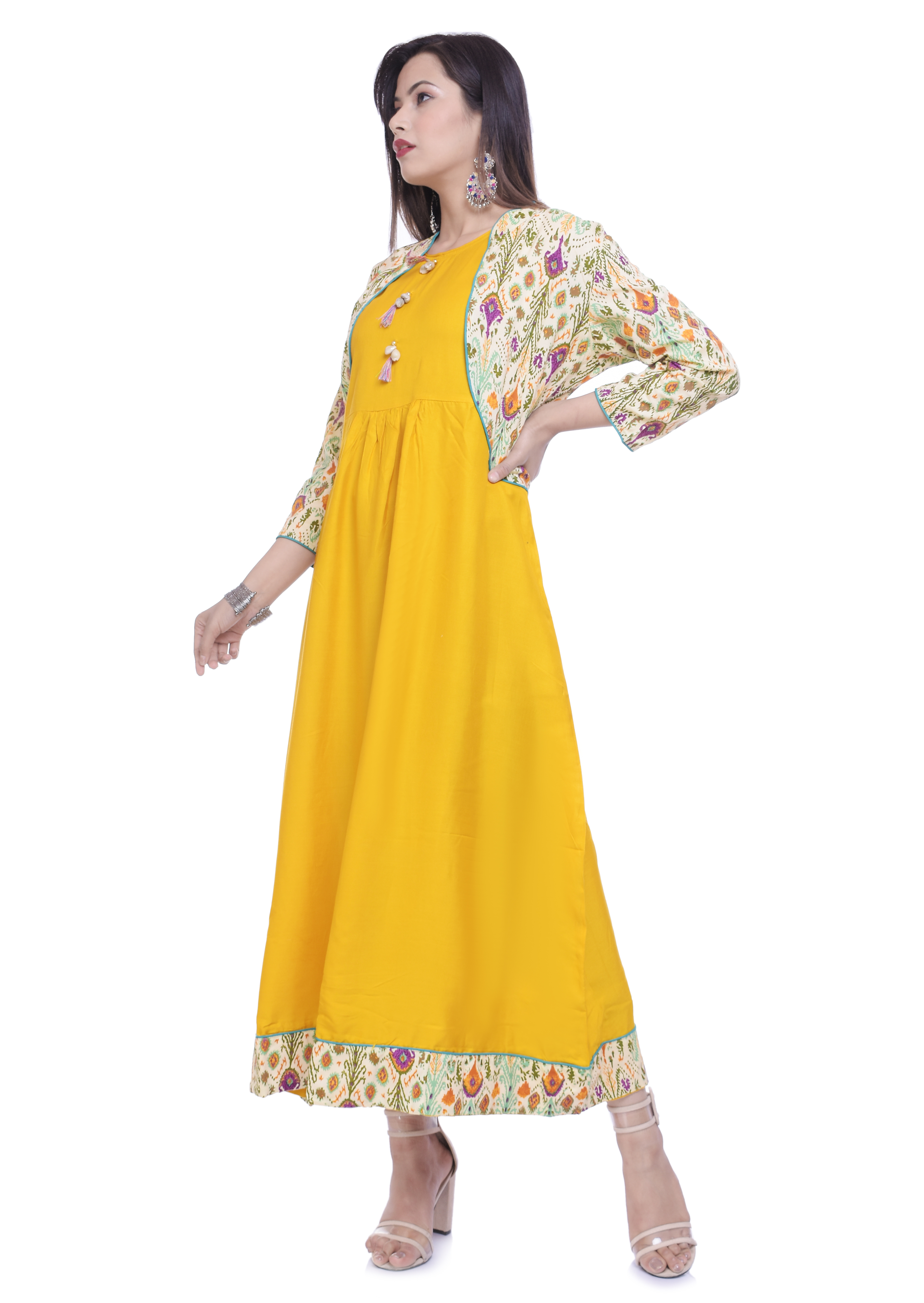Spring Modern Rayon Kurtis