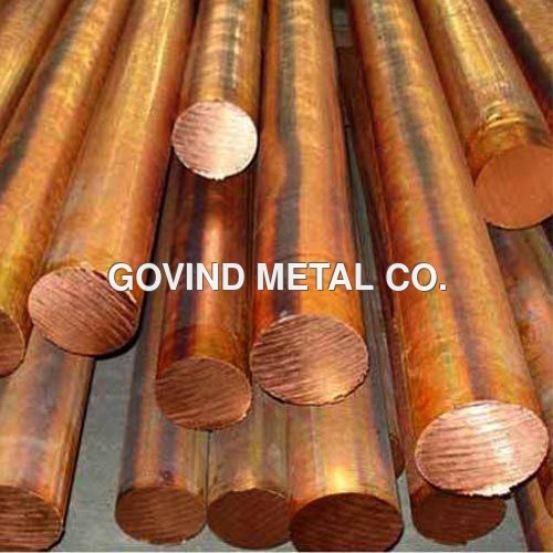 Silicon Bronze - 50-200 kg, Polished Round Alloy with Unique Golden Color | High-Strength for Aerospace and Metallurgy Applications