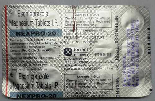 Esomeprazole Magnesium Tablet Specific Drug