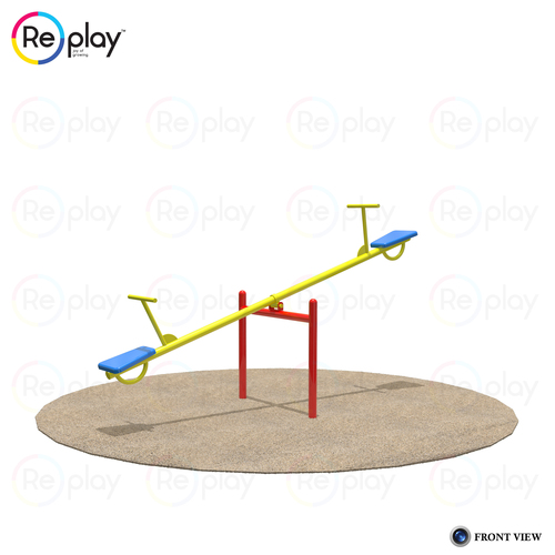 Steel And Rope Single Bar See-Saw