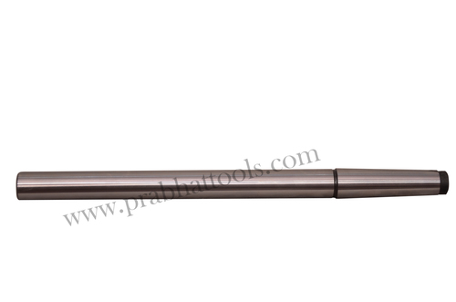 Lathe Test Mandrel - Hardened and Stabilized Steel, Pink Gold Finish, Precision Ground Centers
