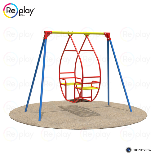 Steel And Rope Circular Swing