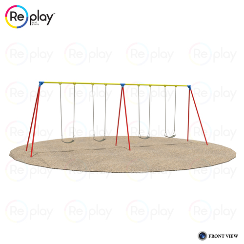 Steel And Rope 4 Seater Swing