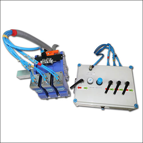 कंट्रोलर के साथ ब्लू ट्रिपल हेड सुपर फिनिशिंग मशीन