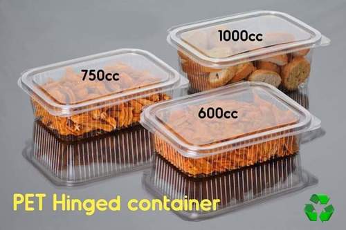 पीईटी हिंगेड कंटेनर