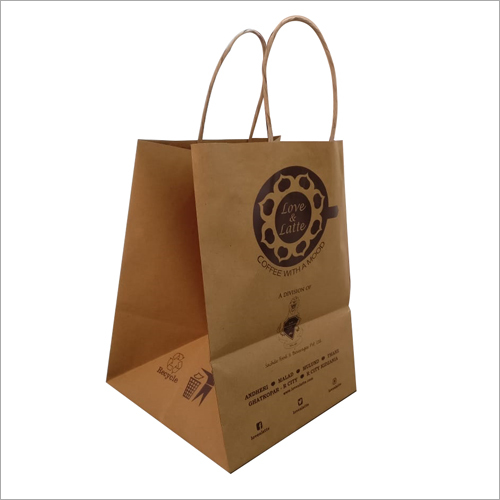 Brown Paper Handle Bag
