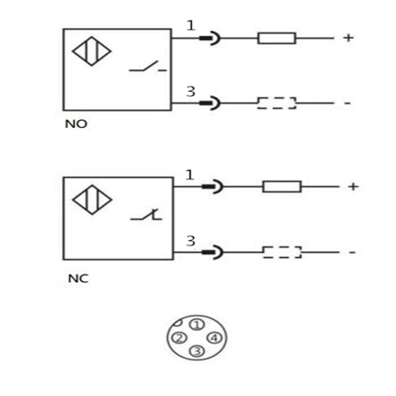 M30 Inductive Proximity Sensor Unshielded Dc No Nc Sn15mm Connector Accuracy: 2 %