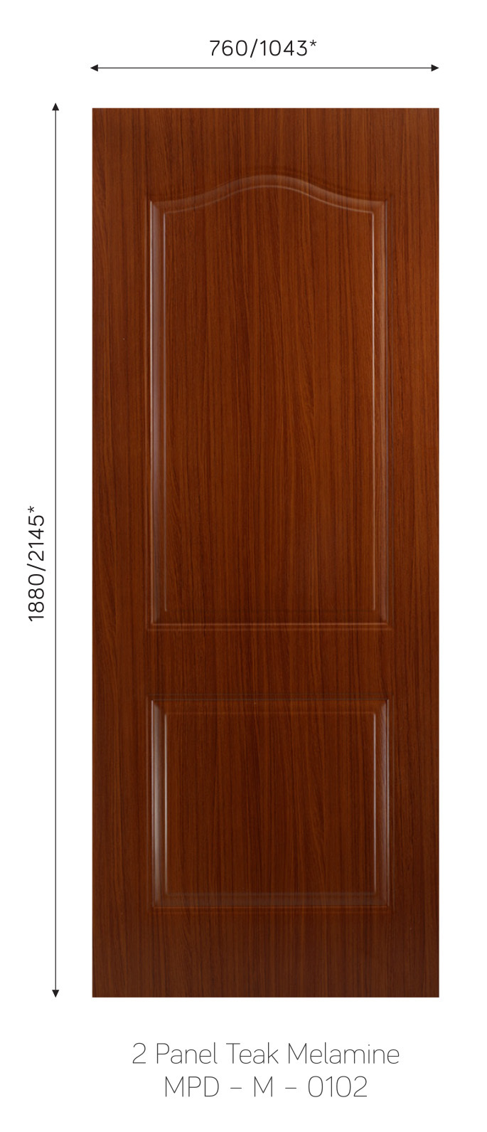 Moulded Door Application: Kitchen