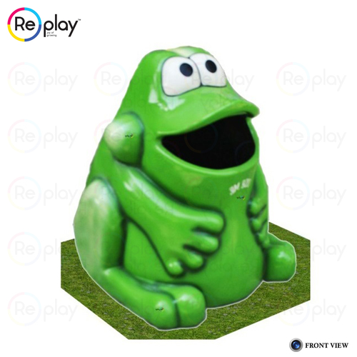 Frog Dustbin - 50L FRP Waste Container | Durable & Lightweight Design