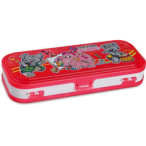 जंगल बड़ा प्लास्टिक पेंसिल बॉक्स