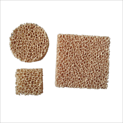 10-40Ppi Zirconia Ceramic Foam Filter For Foundry Diameter: 30-600 Millimeter (Mm)