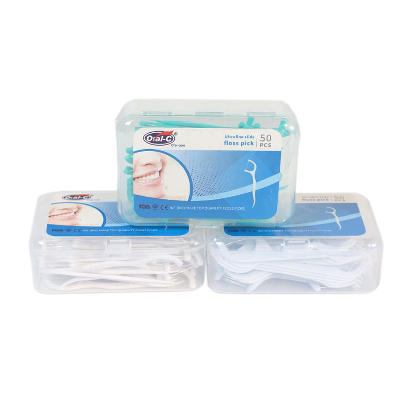 F Shape Dental Floss Pick