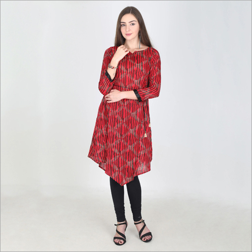 Available In Multicolored Ladies Frock Kurti