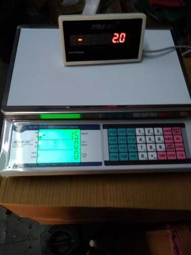 Pcs Counting Silver Scale 30Kg X 500Mg Accuracy: 500 Mg