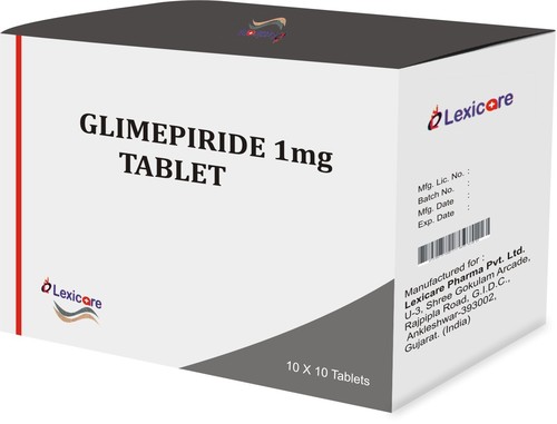Glimepiride Tablet - General Medicine in Convenient Tablet Form | Ideal for Adults, Teenagers, Children, and Women, Store at Normal Temperature