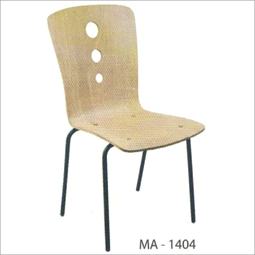 Machine Made Wooden And Steel Chair