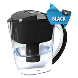 Plastic Black Alkaline Water Jug