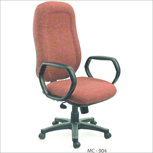 Executive Chair - Leather & Steel, Modern Black & Brown Design | 1-Year Warranty, Machine-Made Artwork