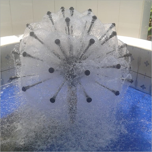 Multiple Color Dandelion Outdoor Fountain