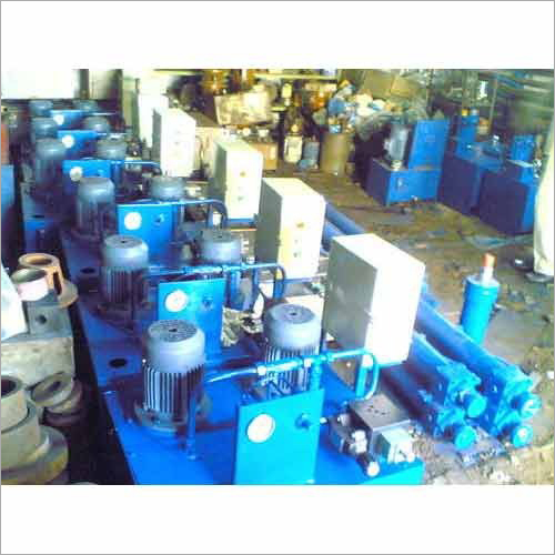 Horizontal Hydraulic Power Pack Machine Body Material: Stainless Steel