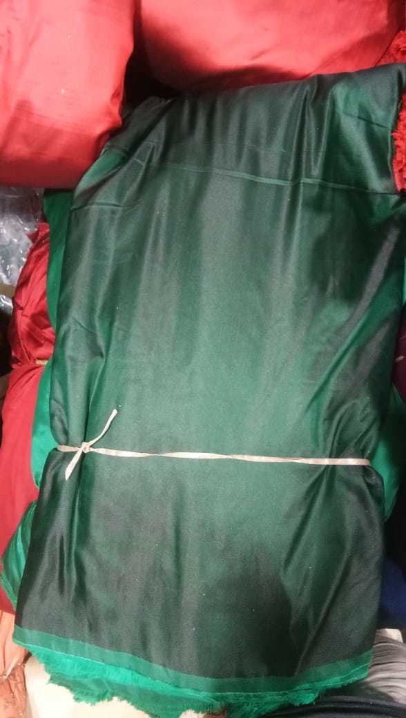 Taffeta Satin Fabric - 100m Length, 56 Size, Plain Pattern, Wine & Maroon Colors | Soft, Light Weight, Washable, Exceptional Shine