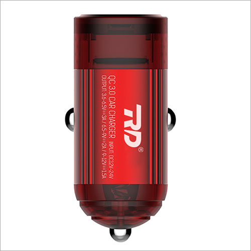 C-150 - Qc 3.0 Car Mobile Charger Body Material: Plastic & Metal