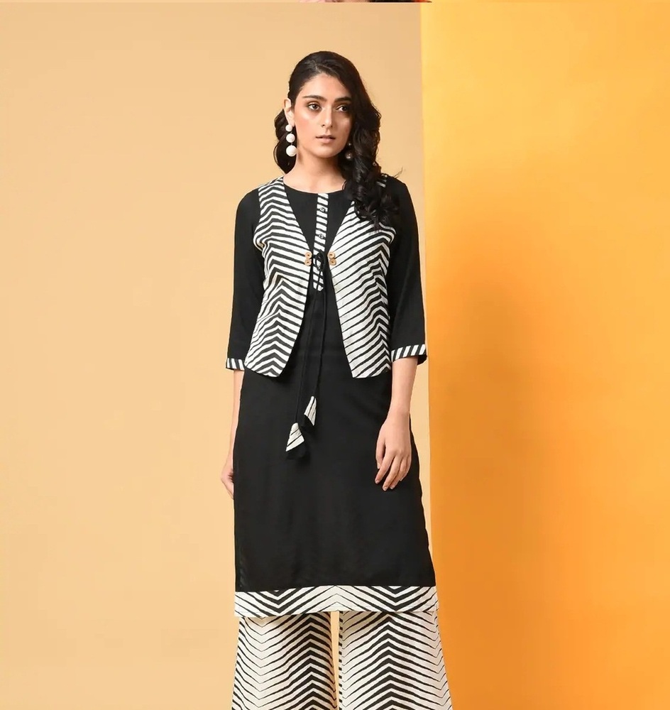 Rayon Kurti Bust Size: 38 Inch (In)