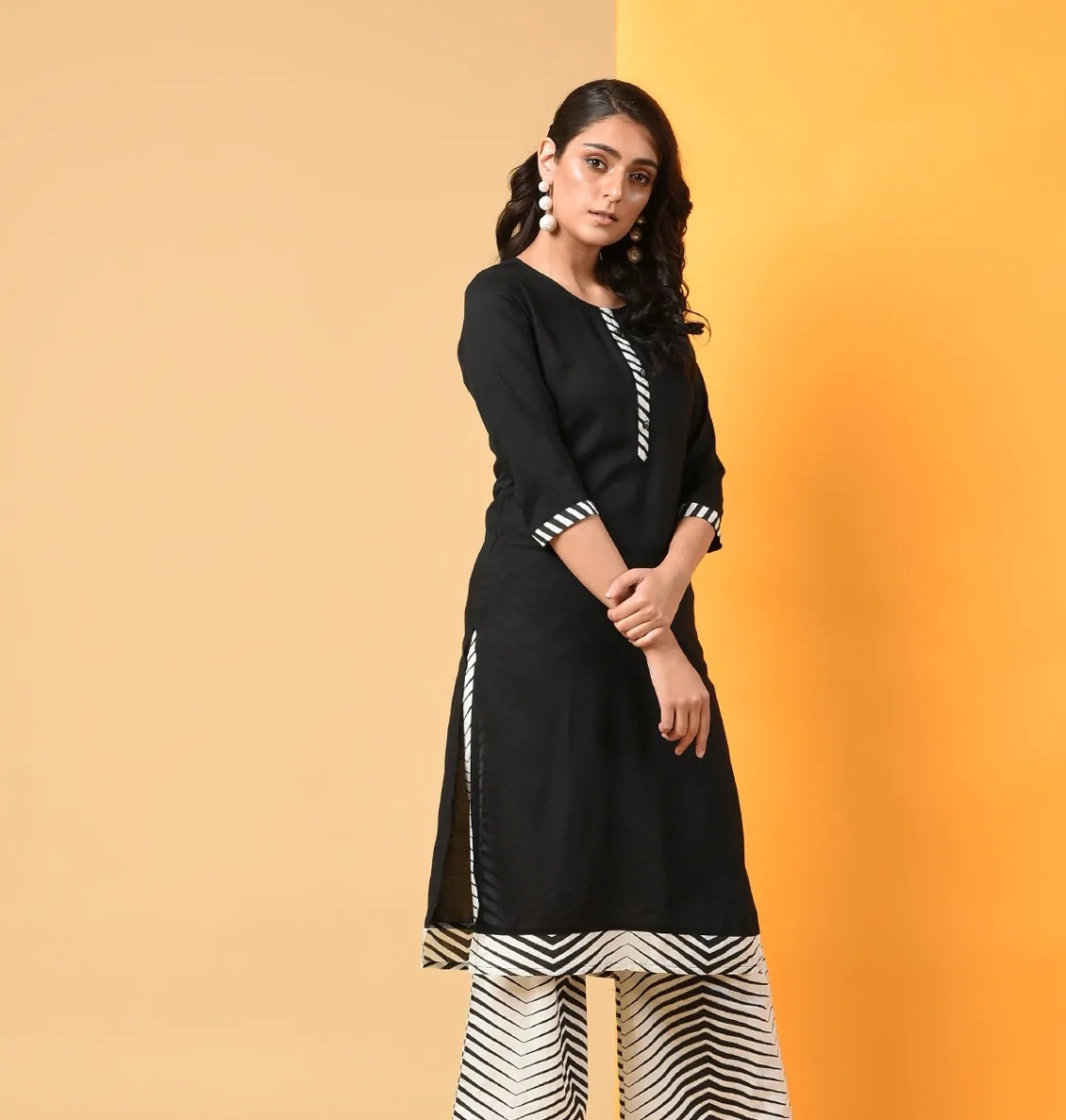 Rayon Kurti Bust Size: 38 Inch (In)