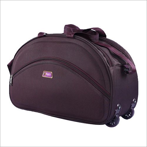 Purpal And Also Available In Multicolored Vogue H 101 Wheel Duffle Bag