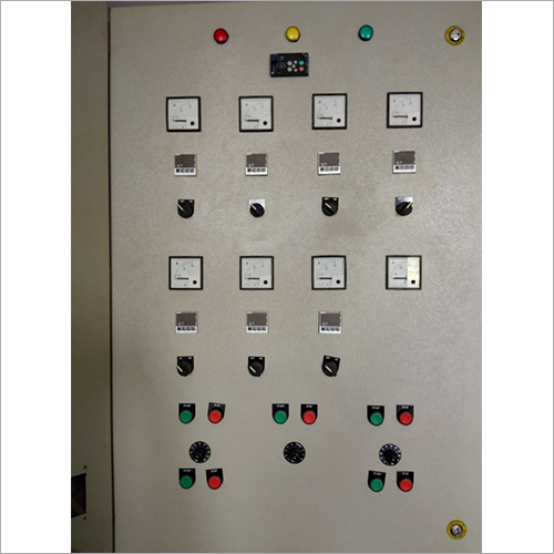 Three Phase Relay Control Panel - Mild Steel, 220-240 Volt, White Finish | 50 Hertz Frequency, User-friendly Design, Durable Performance, 1 Year Warranty