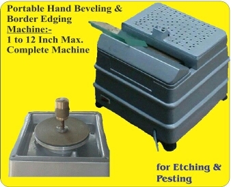 Glass Tukdi Making Machine - Superior Quality Components, Manual Control System | Edge Cutting, Grinding, Polishing Glass And Stone