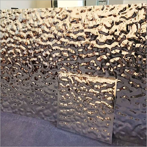 Water Ripple Pattern Mirror Steel Sheet