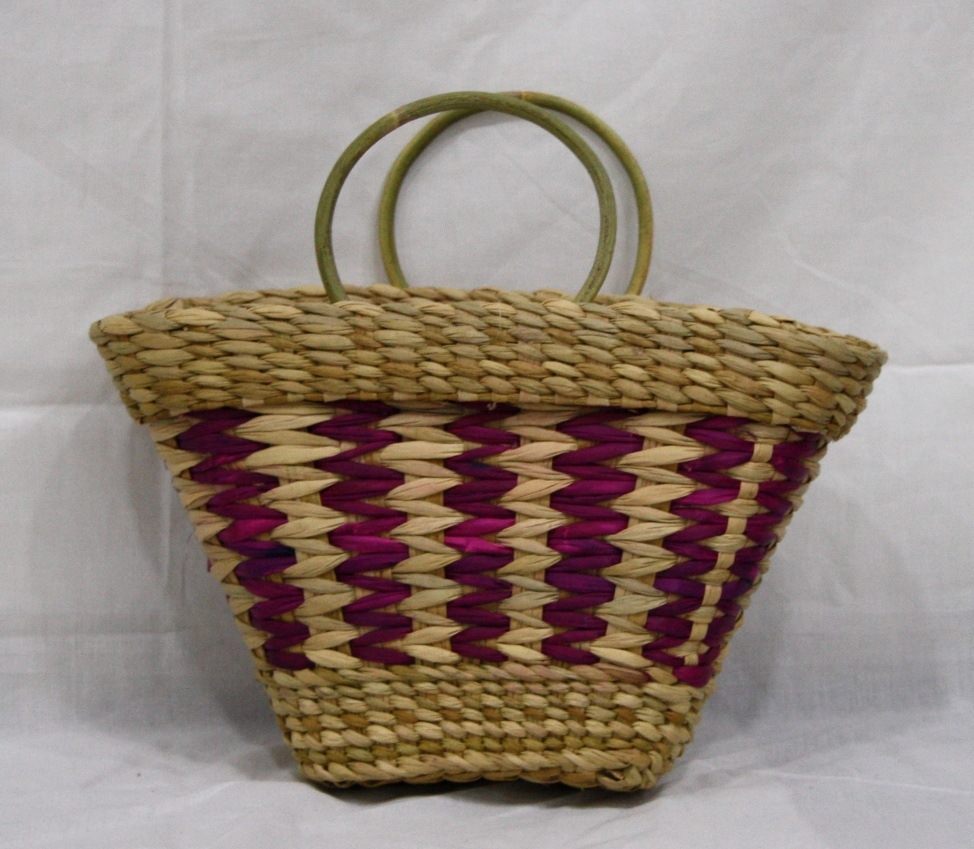 Bamboo Basket - Handmade, Customizable Shape And Dimensions | Eco-friendly, Lightweight, Sleek Lacquered Finish