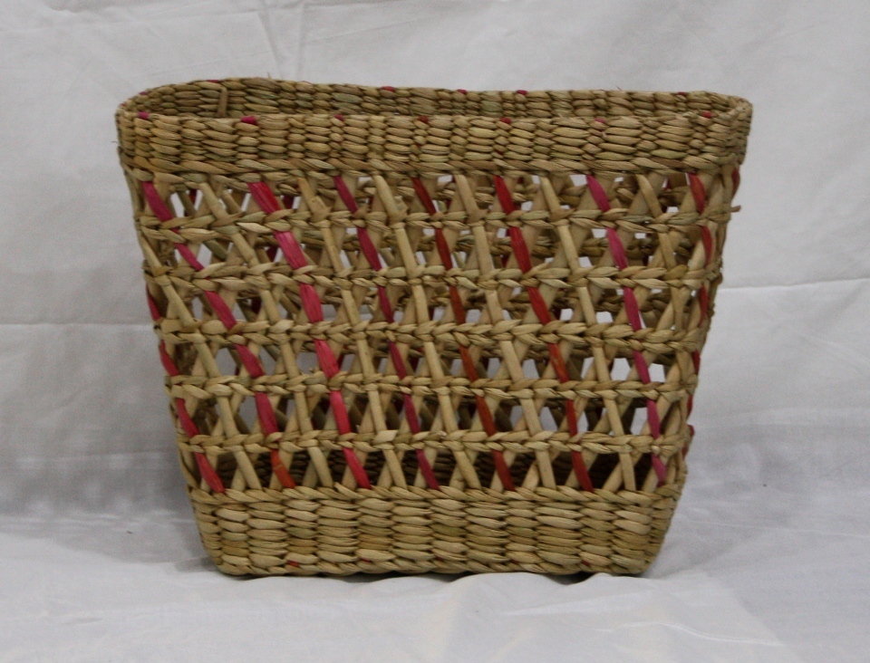 Bamboo Basket - Handmade, Customizable Shape And Dimensions | Eco-friendly, Lightweight, Sleek Lacquered Finish