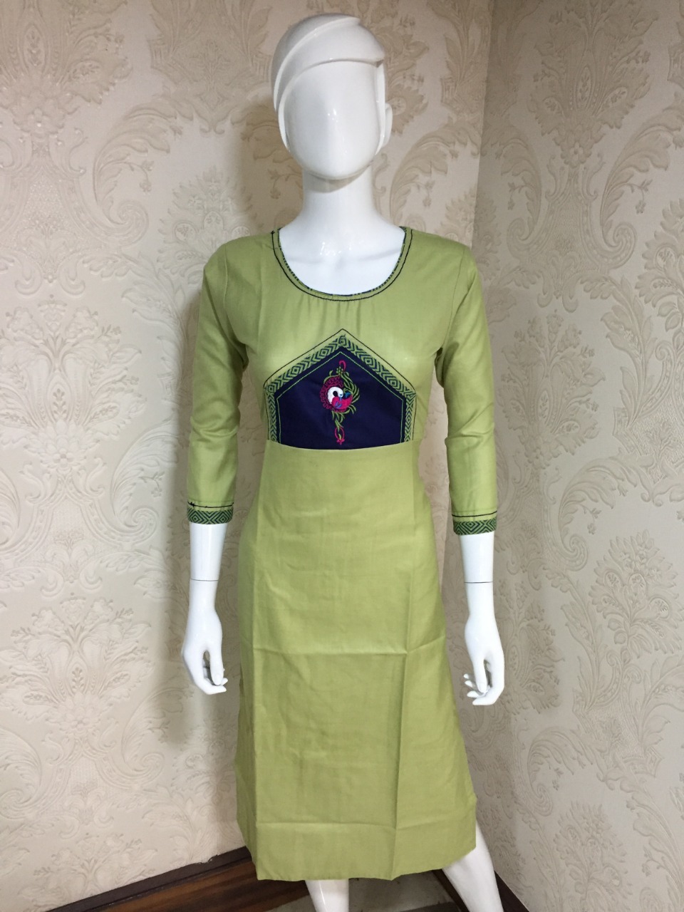 Parrot Printed Kurtis