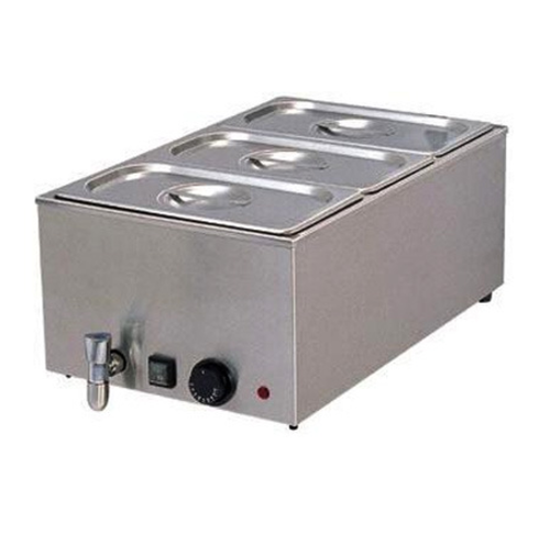 Bain Marie - Stainless Steel, 4' X 19 X 15 Inches, Silver | Durable Design, High Dimensional Accuracy, Premium Quality