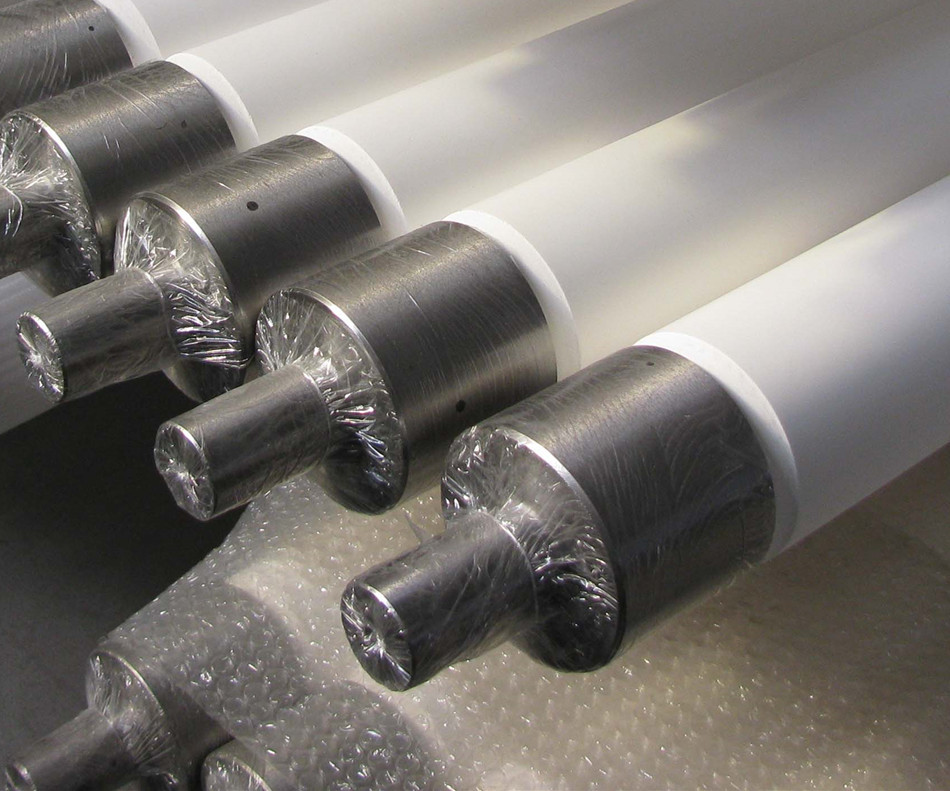 Fused Silica Tempering Rollers Ceramic Rods