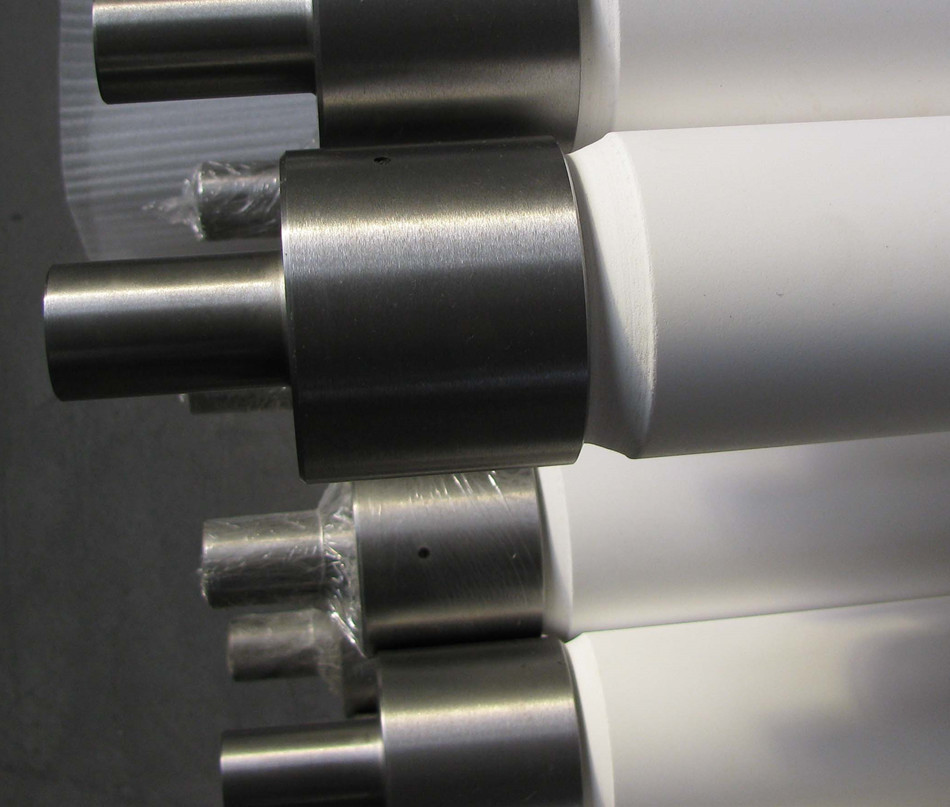 Fused Silica Tempering Rollers Ceramic Rods