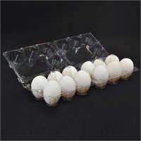 पारदर्शी क्लैमशेल एग ट्रे